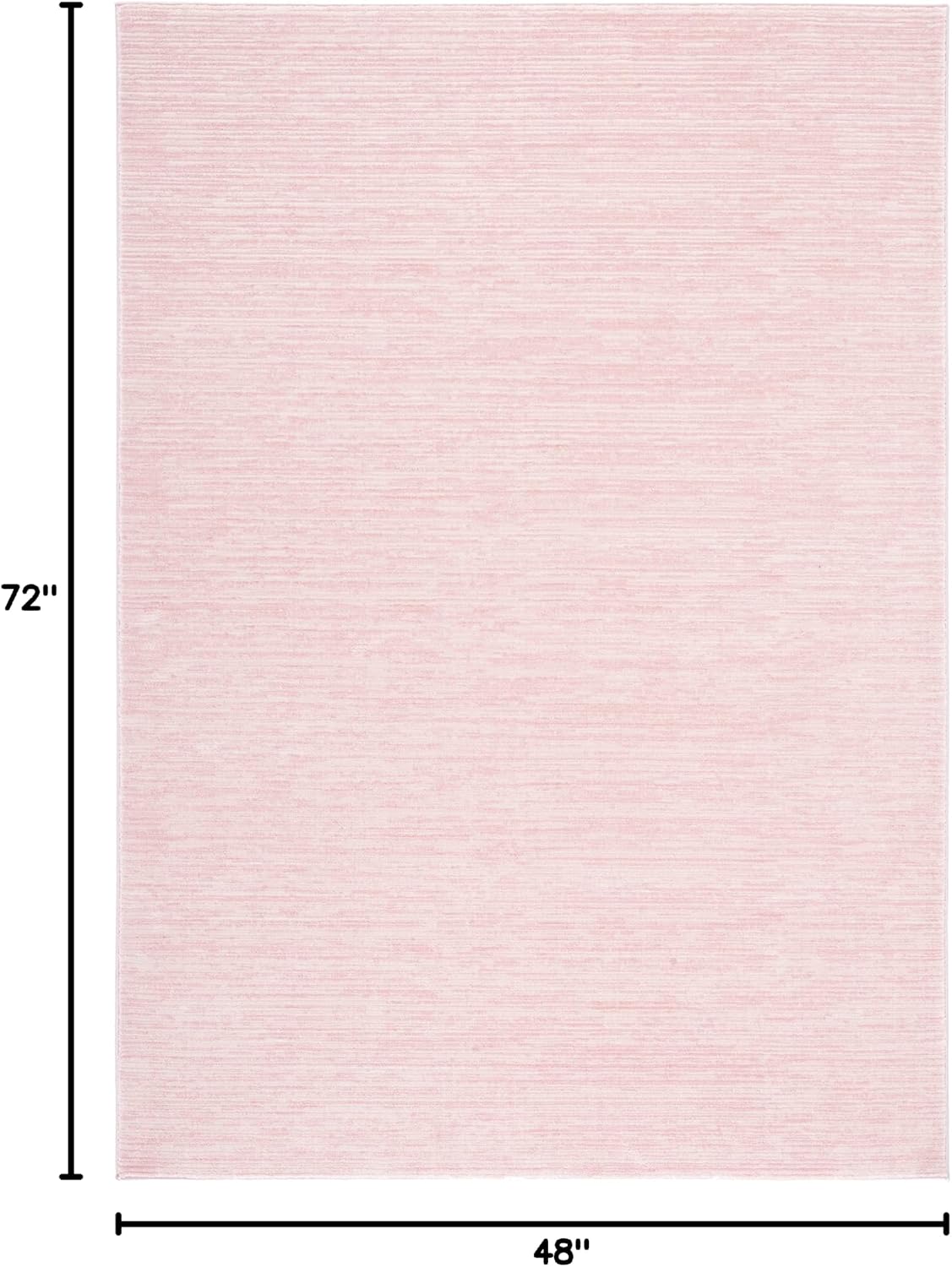 Vision Area Rug 4x6, Pink VSN606U