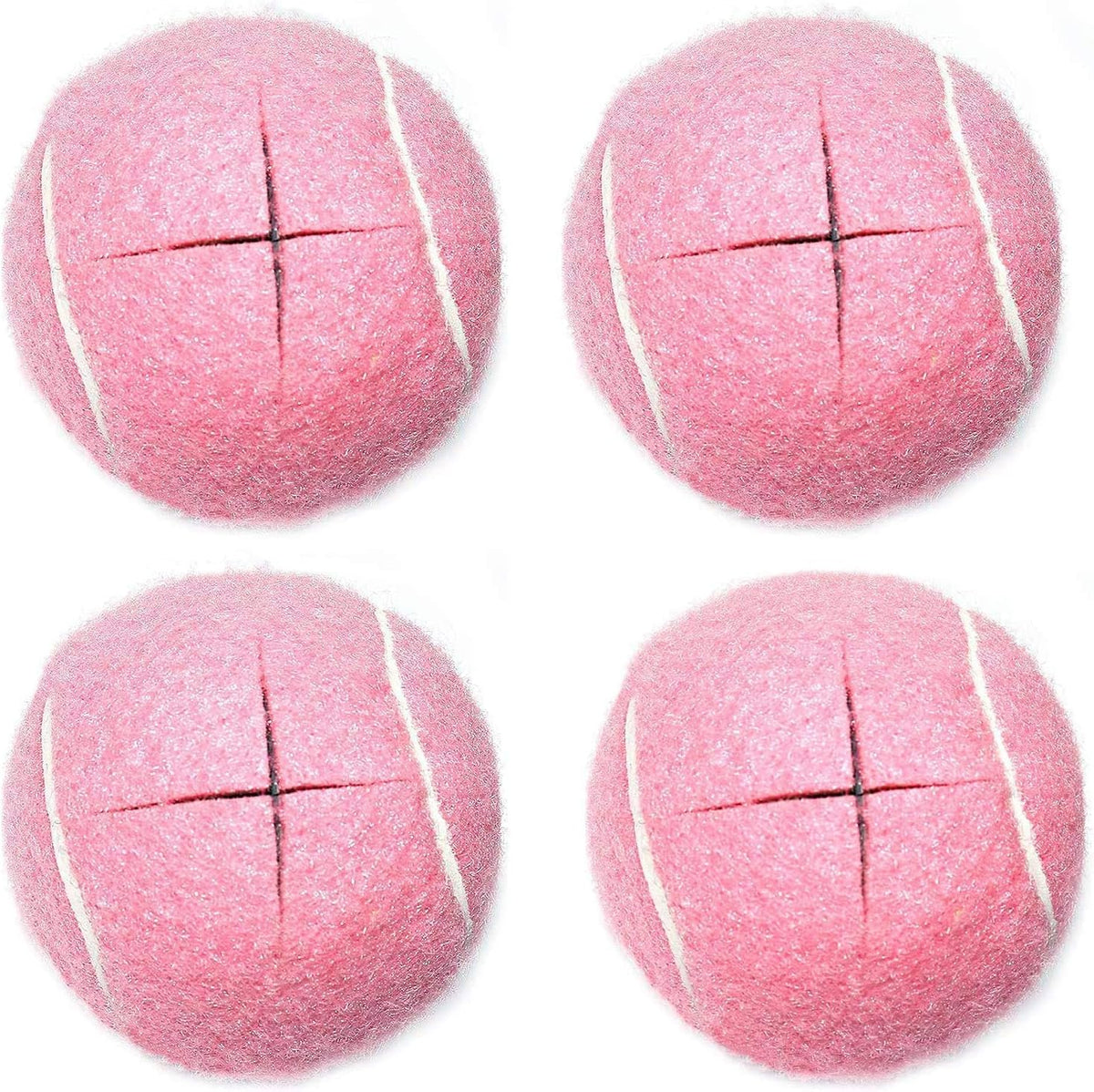 Walker Tennis Balls 4pcs Precut Heavy Duty Tennis Balls for Walkers