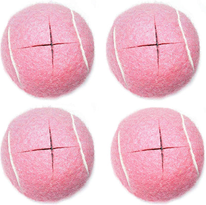 Walker Tennis Balls 4pcs Precut Heavy Duty Tennis Balls for Walkers