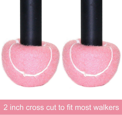Walker Tennis Balls 4pcs Precut Heavy Duty Tennis Balls for Walkers