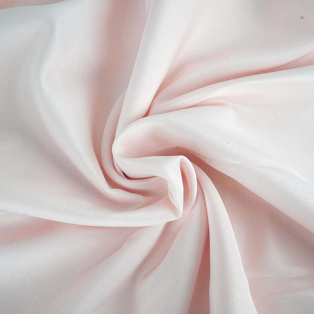 10 Pack Round Tablecloth, 120 Inch Stain & Wrinkle Resistant Washable Table Cloth, Decorative Polyester Fabric Table Cover for Banquet, Wedding, Dining- Blush
