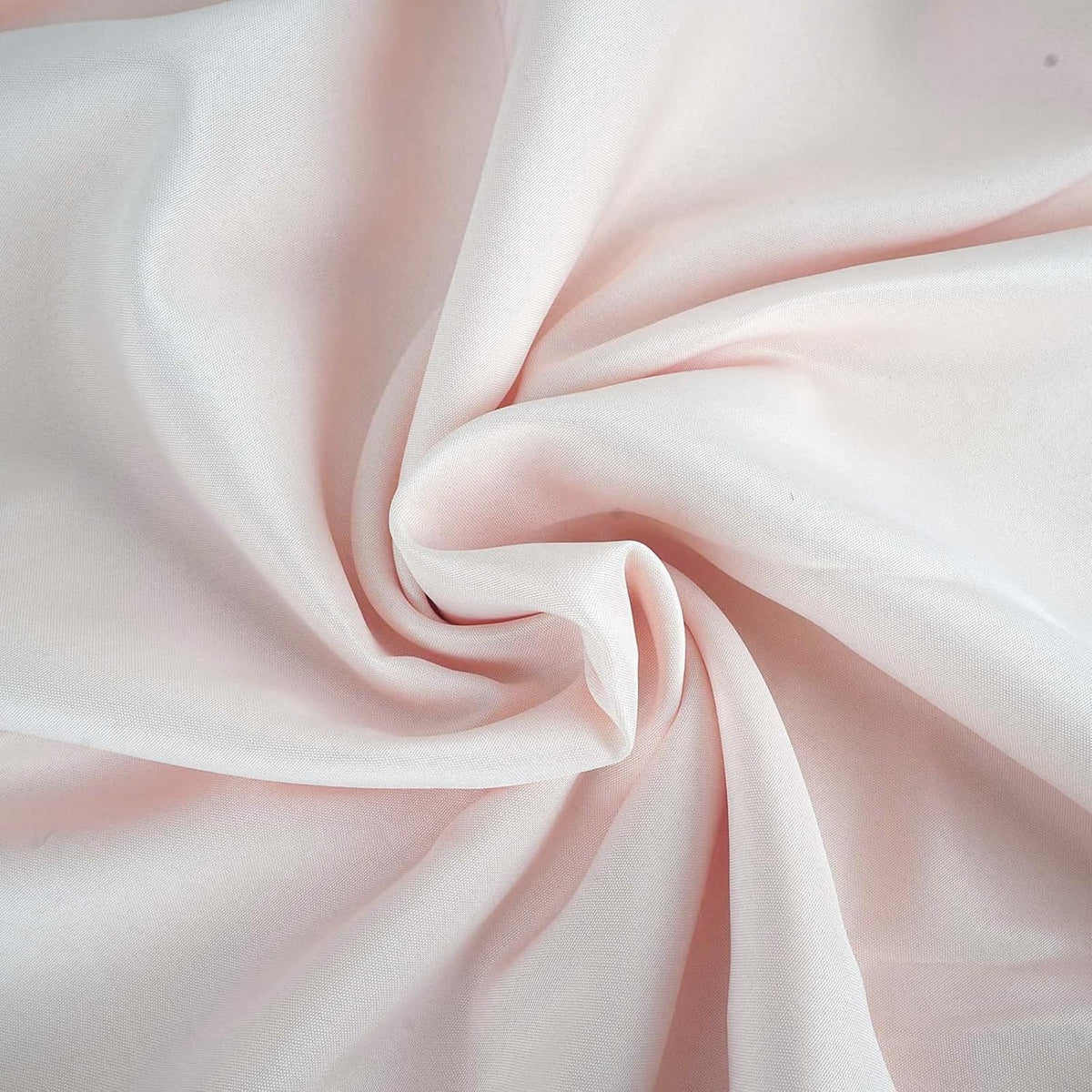 10 Pack Round Tablecloth, 120 Inch Stain & Wrinkle Resistant Washable Table Cloth, Decorative Polyester Fabric Table Cover for Banquet, Wedding, Dining- Blush