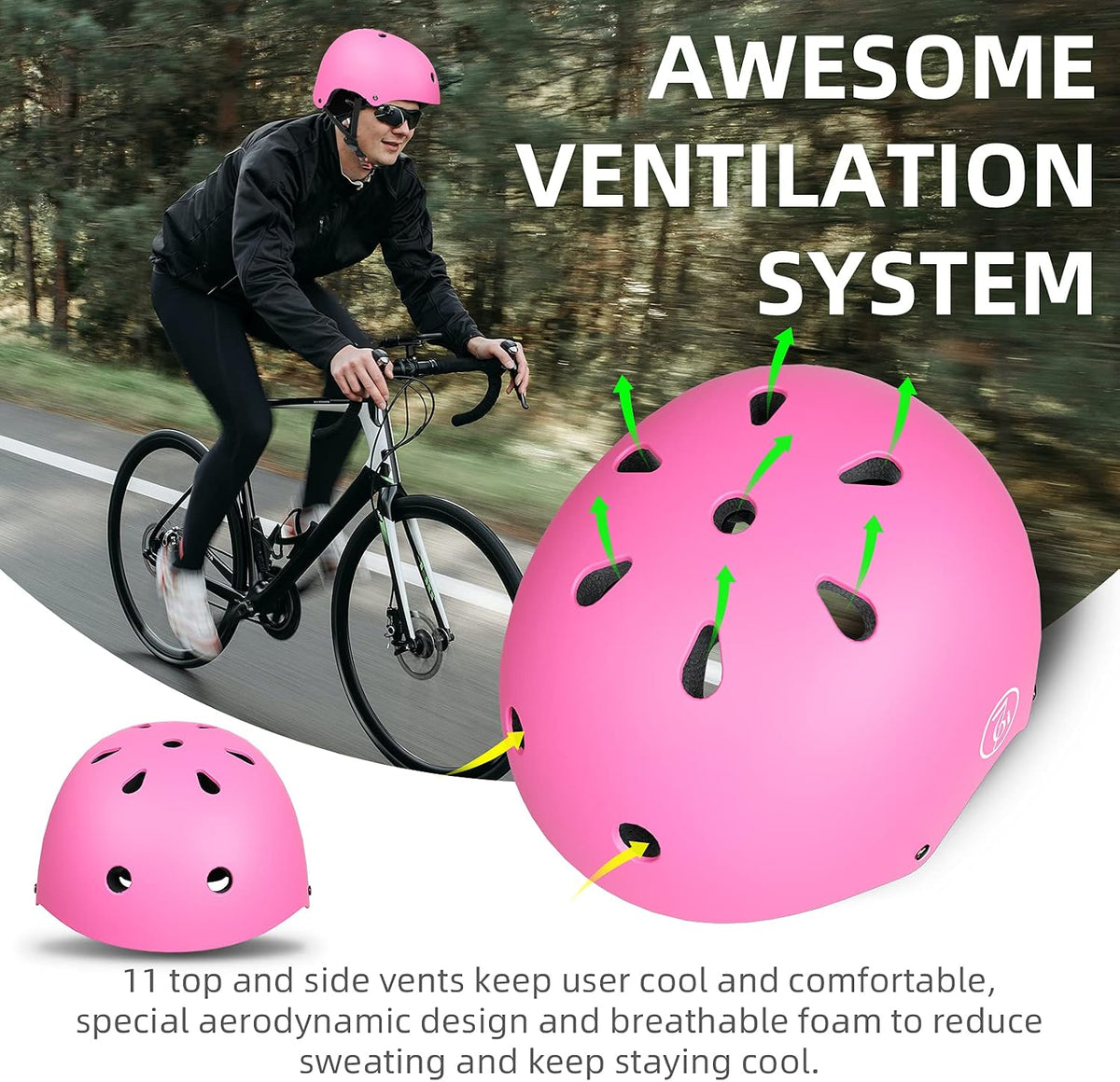 Bike Helmet for Adults Women and Men