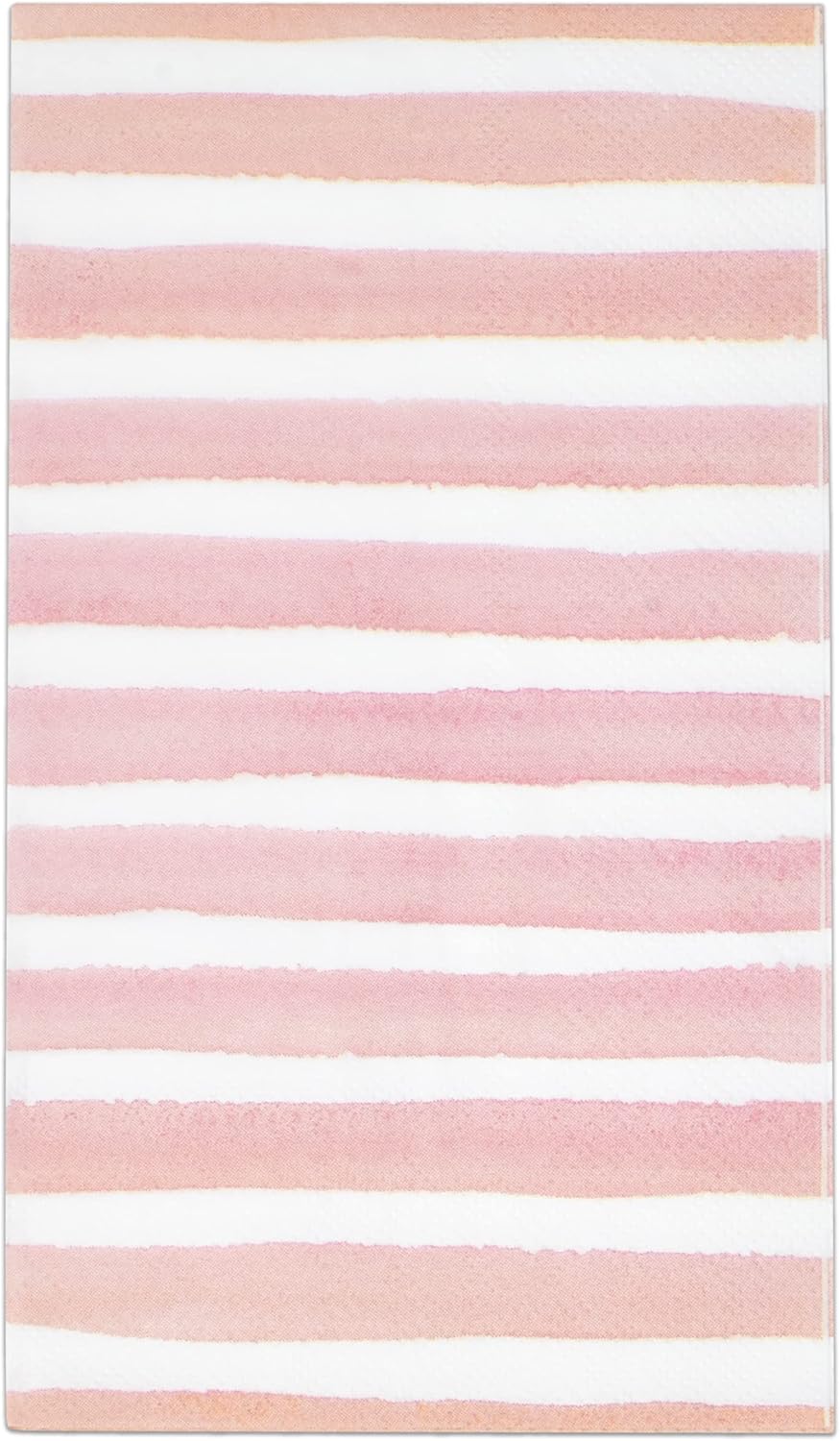 Gift Boutique 100 Pink & White Stripe Guest Napkins 3 Ply Disposable Paper Pack Striped Dinner Hand Napkin for Bathroom Powder Room Holiday Wedding Bridal & Baby Shower Decorative Towels
