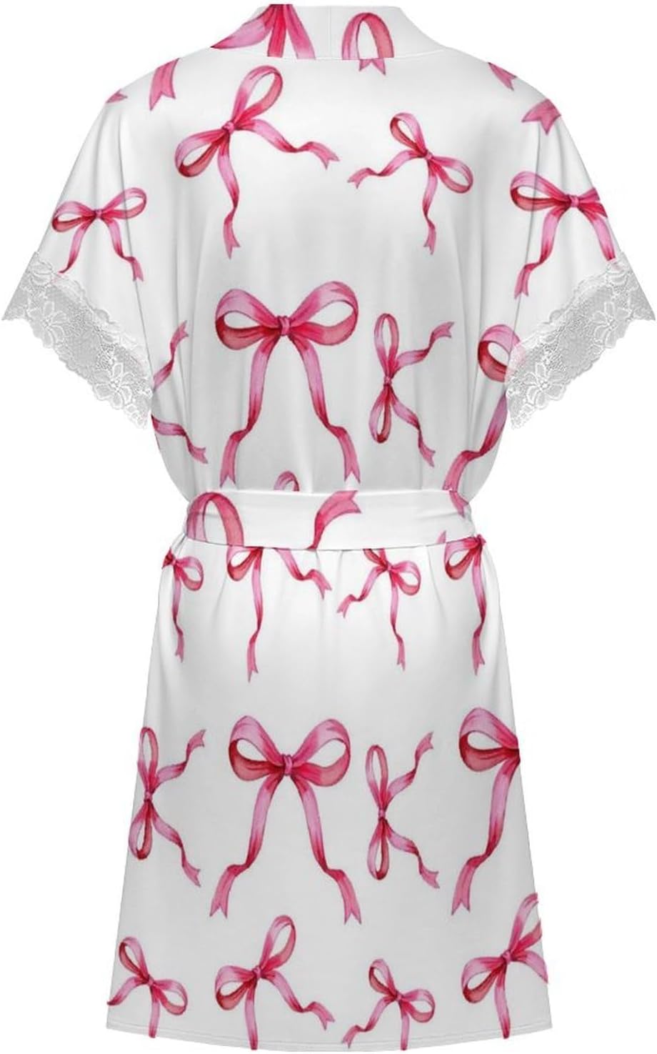 Pink Cartoon Champagne Womens Robes Golden Stars Bridal Robe Kimono Robes for Women Lingerie Robe