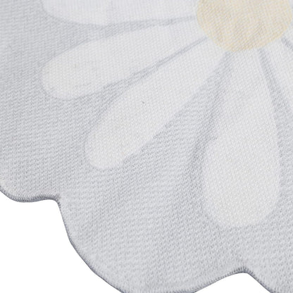 Cute Bath Mat,Pink Flower Rug,Water Absorption Non Slip Mat,Soft Machine Wash Rug Mat for Bedroom Kitchen Bathroom Toilet Floors 25.6 x 25.6 Inches (Pink)