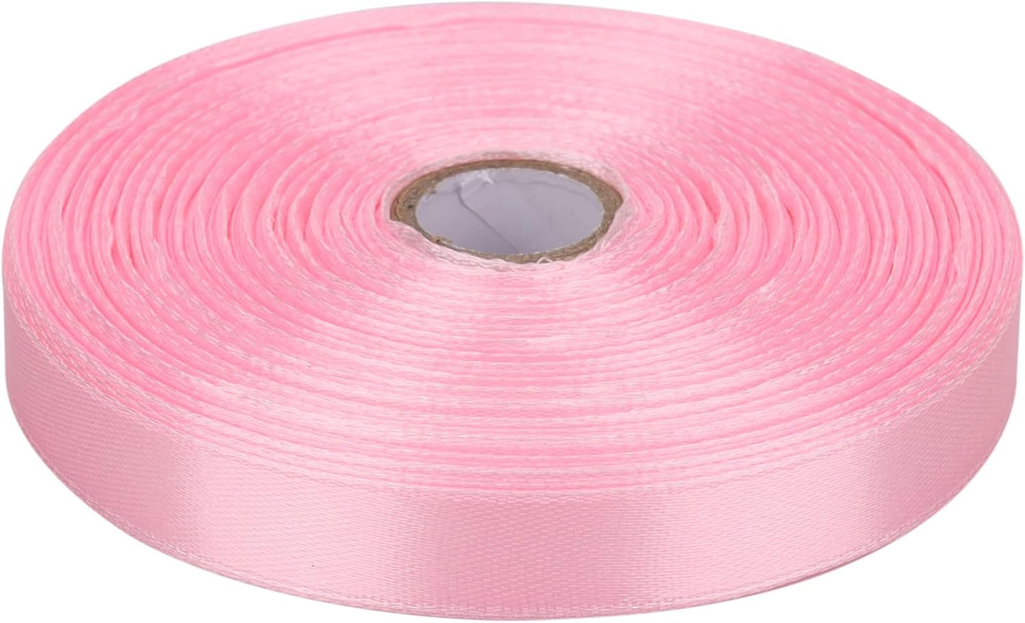 Ribbon for Gift Wrapping 50 Yards Perfect Wedding Party Wreath Sewing DIY Hair Accessories Decoration Floral Hair Balloons Other Projects (Light Pink, 1/2 inch)