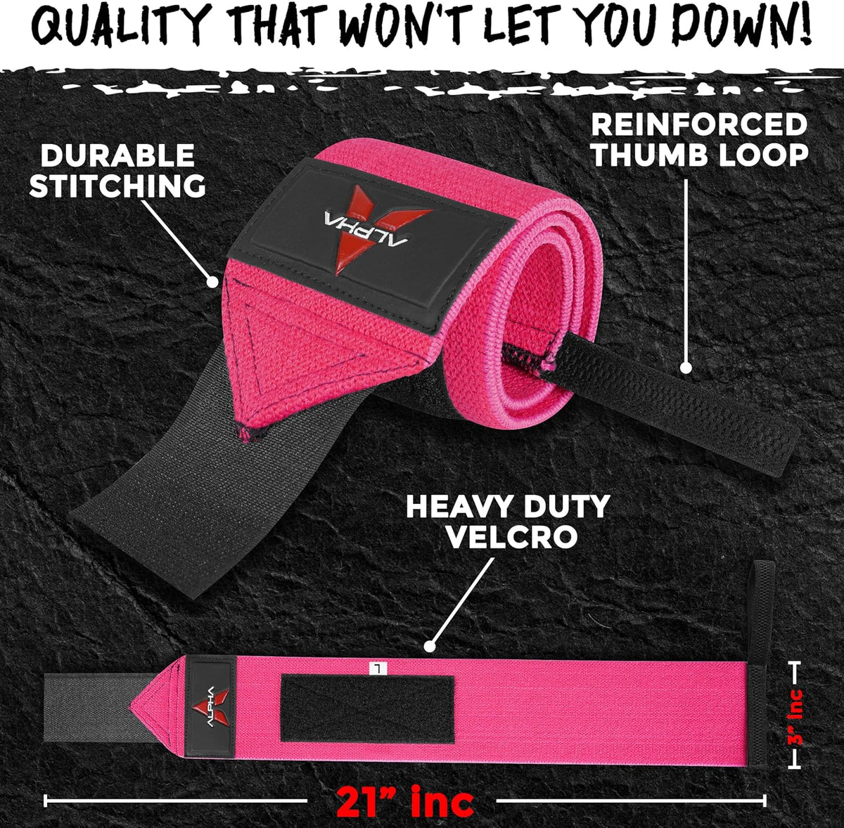 Wrist Wraps for Weightlifting,Gym Exercise,Adjustable,Durable for Crossfit,Powerlifting, Bodybuilding, and Fitness Workouts,Enhanced Stability for Lifting,Training