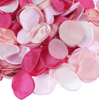 200Pcs Pink Rose Petals, Fake Flower Petals for Flower Girl Weddings