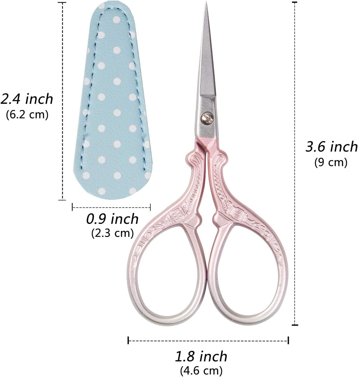 Embroidery Scissors Stainless Steel Sharp 3.6 inch Scissors