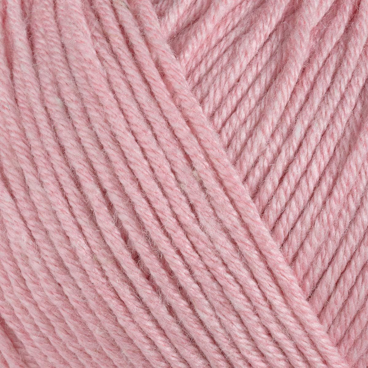 Happy Cotton 60% Cotton 40% Acrylic Yarn, Sport Weight 2, Baby Pink