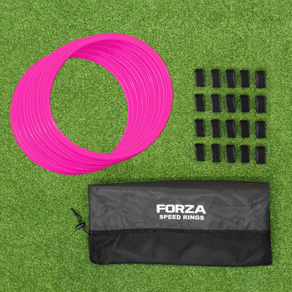 Agility Rings [12 Pack] | Speed & Agility Training Equipment for Athletes - Available in 10 Colors