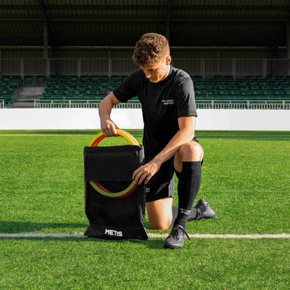 Agility Rings [12 Pack] | Speed & Agility Training Equipment for Athletes - Available in 10 Colors