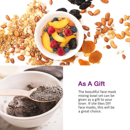 Silicone Mixing Bowl for Melting Chocolate, 6PCS