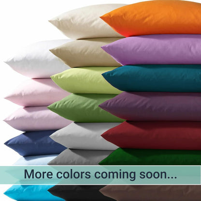 ZPECC Bulk Pillow Cases Standard Size 24 Pack, Peach Pink