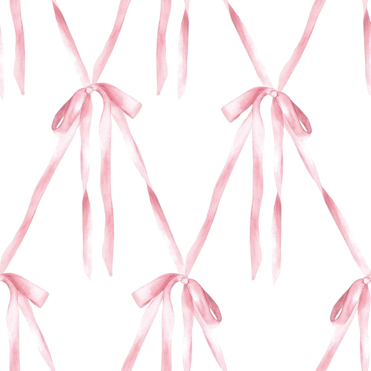 Bow Wallpaper Peel and Stick Pink Bows Preppy Coquette Wallpaper Renter Friendly Bedroom Girls Room Wall Cover Self Adhesive Contact Paper for Cabinets and Drawers 17.5x78.8 Cute Aesthetic