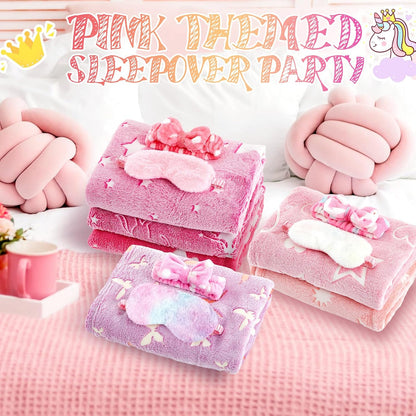 18 Pcs Sleepover Party Supplies for Girls, Classic