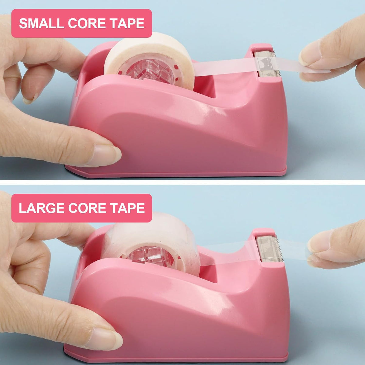 Pink Office Supplies Set with 6PCS Desk Organizer Kit