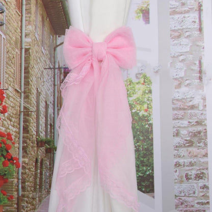 2 PCS Bowknot Curtain Tiebacks, Outdoor Curtain Tiebacks