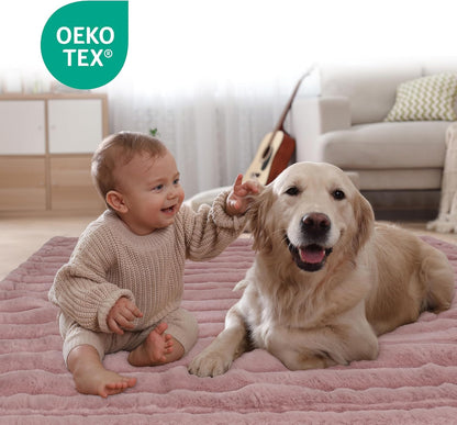 Reversible Waterproof Sherpa Pet Blanket for Large Dogs & Cats