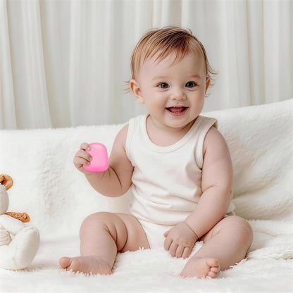 Soft Silicone Squeeze Ball, Slow Rising Gumdrop Toy, Ages 3+(Pink)