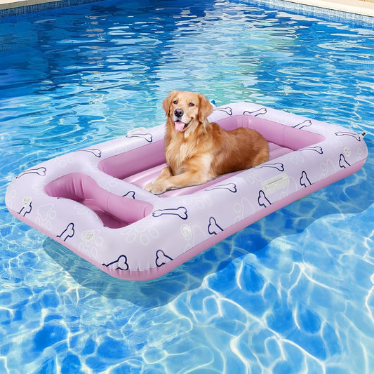 Tanning Pool Lounger, Large Tanning Pool for Adults with Pillow