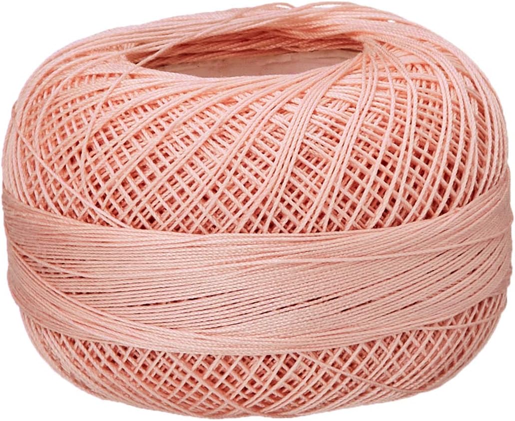 Size 80 HH80630 Cotton Thread 184 Yds 10 Grams, Peach Lt.