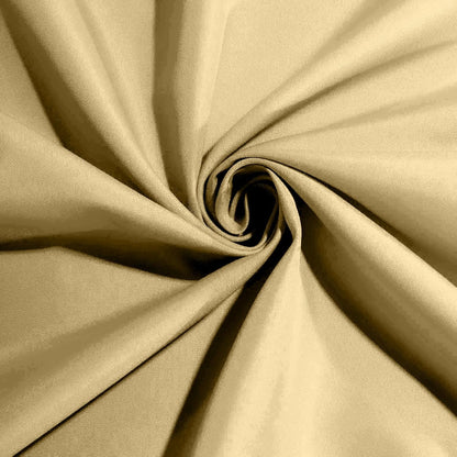 25 pcs 17-Inch Champagne Polyester Table Napkins Reusable Washable Wedding Party Dinner Linens Tableware Supplies