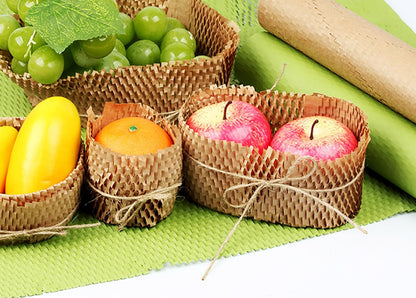 10Yard Honeycomb Packing Paper, 19.68Inch/50cm Width Colored Cushioning Wrap Paper Roll, Protective Packaging for Shipping & Moving