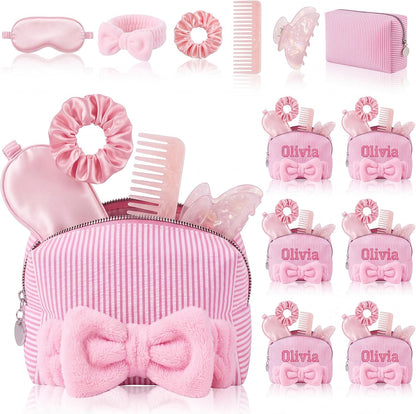 6 Set Pink Bridesmaid Proposal Gifts for Bachelorette Party Favors