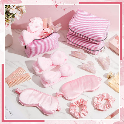 6 Set Pink Bridesmaid Proposal Gifts for Bachelorette Party Favors
