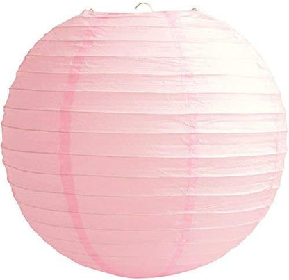 It's A Girl Baby Shower Decorations - Pink & Gold Banner, Lanterns, Pompoms, Flowers, Honeycomb Balls, Balloons, Foil Tassels