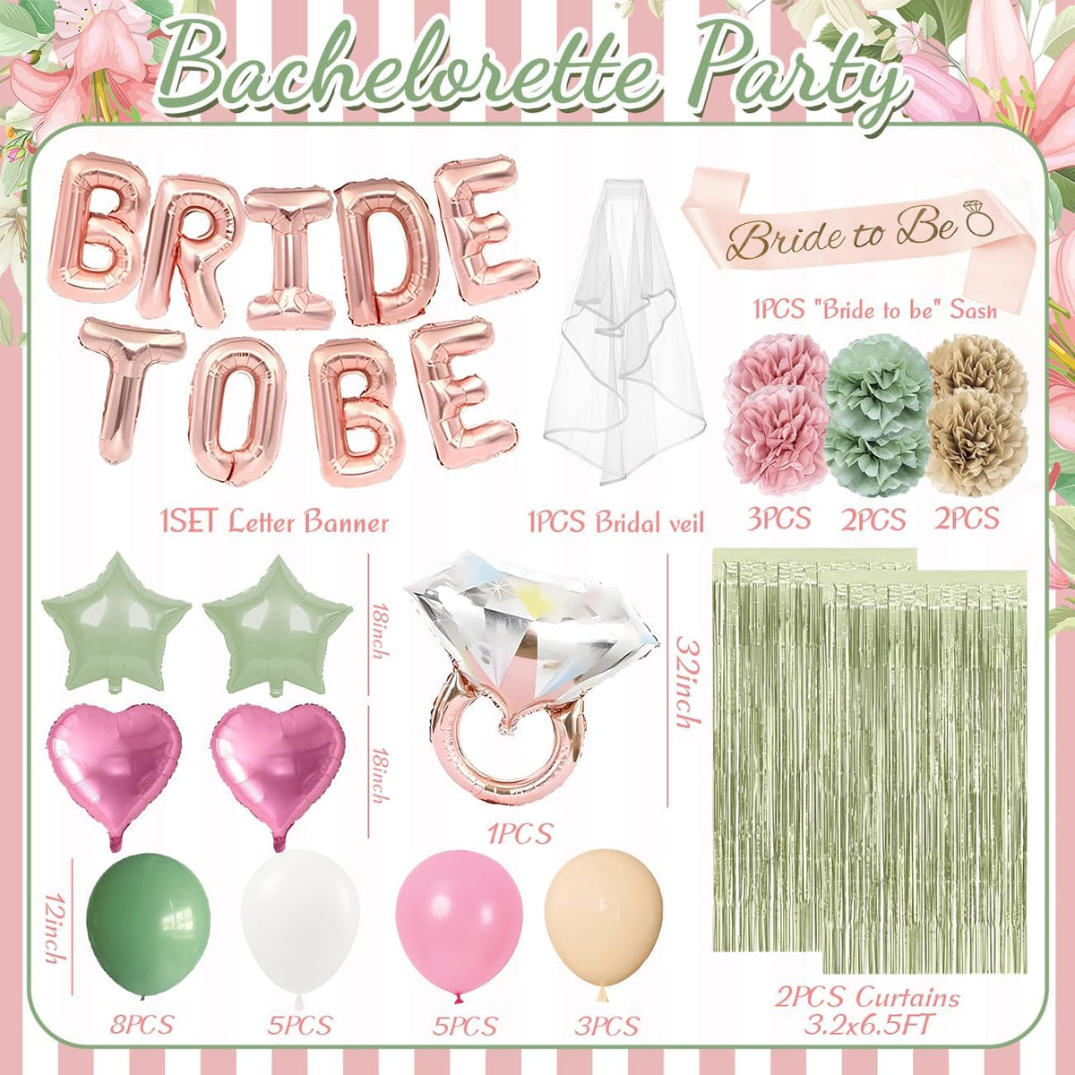 Bachelorette Party Decorations Bridal Shower Decorations