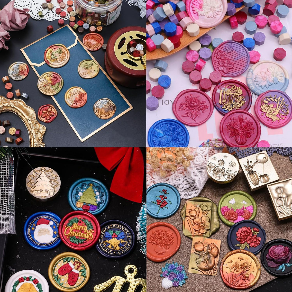 600Pcs Wax Seal Beads, Sealing Wax Beads for Waxseal Stamp, Waxsealbeads Set with 6 Colors Perfect for Giftsealing, Letter Sealing,Wedding Card, Envelopessealing (Pink)