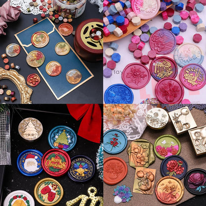 600Pcs Wax Seal Beads, Sealing Wax Beads for Waxseal Stamp, Waxsealbeads Set with 6 Colors Perfect for Giftsealing, Letter Sealing,Wedding Card, Envelopessealing (Pink)