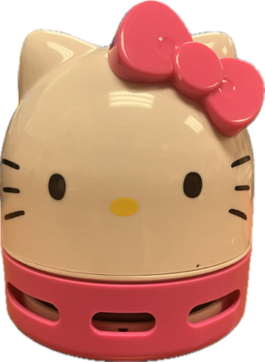 Hello Kitty Desktop Vacuum, 5 inch Height, for Dust and Crumbs, Handheld, Lightweight, Pink, Pink/White/Black