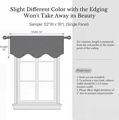 Lavender Pink Blackout Valance Tier for Girl's Room Baby Nursery