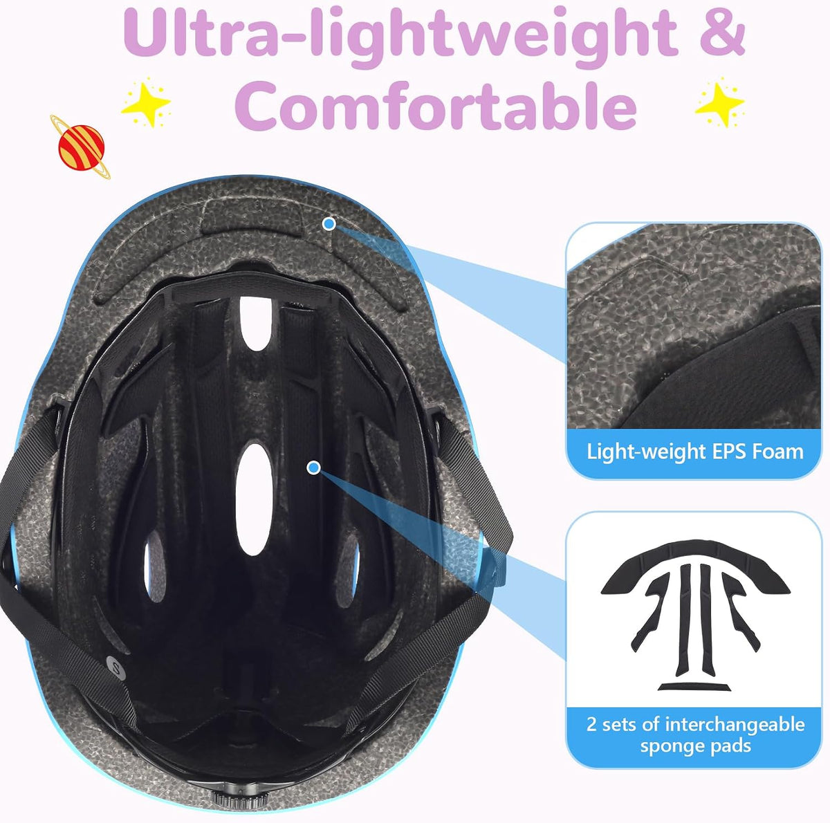 Kids/Youth Bike Helmet, for Boys Girls and Teenagers
