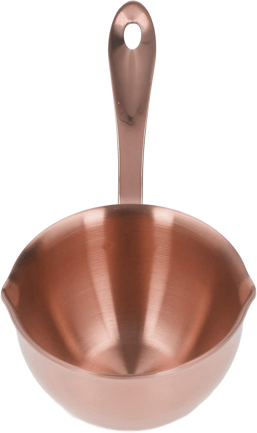 304 Stainless Steel Saucepan, Effective Home Cooking Pan for Hot Oil Spill Prevention for Chefs Stainless Steel (Rose Gold)