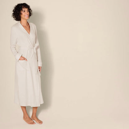 Women's Lightweight Waffle Full-Length Bath Robe (Available in Plus Size)