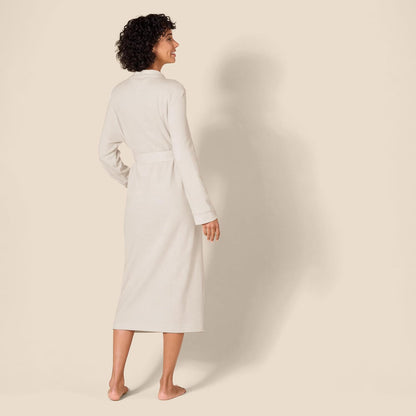Women's Lightweight Waffle Full-Length Bath Robe (Available in Plus Size)