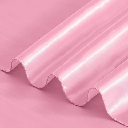 Satin Table Runners, Pink, 12 x 72 Inches, 12 Pack