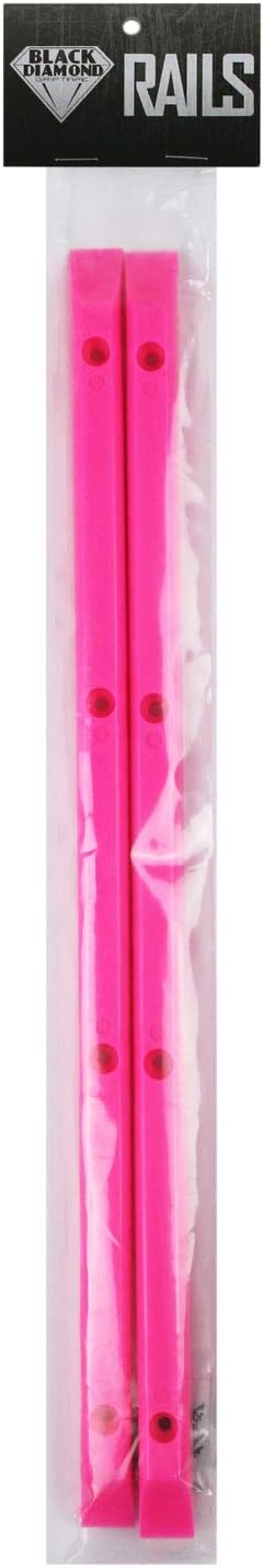 Skateboard Rails Old School Plastic with Mounting Screws by Black Diamond