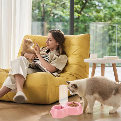 Kitten Starter Kit - 16 Pcs Cat Essentials Set Includes Litter Box