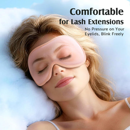Sleep Mask for Women Lash Extension 3D PRO Eye Mask for Sleeping