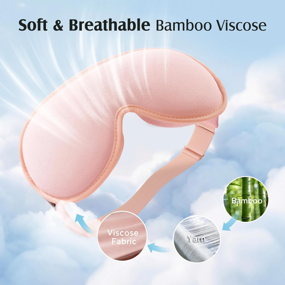 Sleep Mask for Women Lash Extension 3D PRO Eye Mask for Sleeping