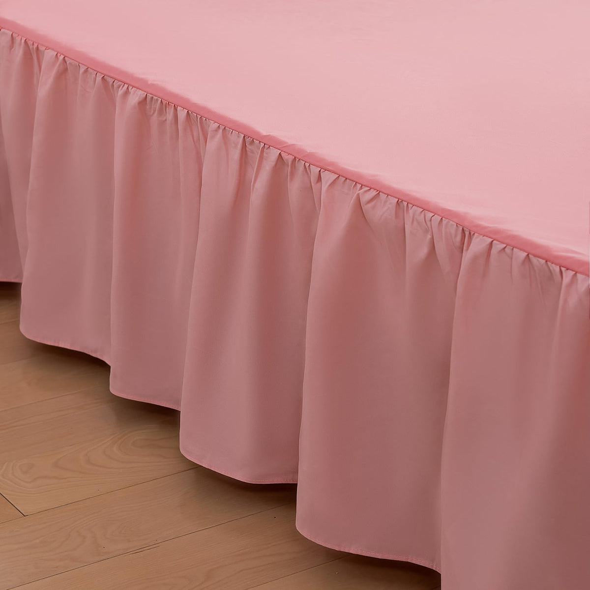 Bed Skirt Queen Size Ruffled Bed Skirts with Split Corners