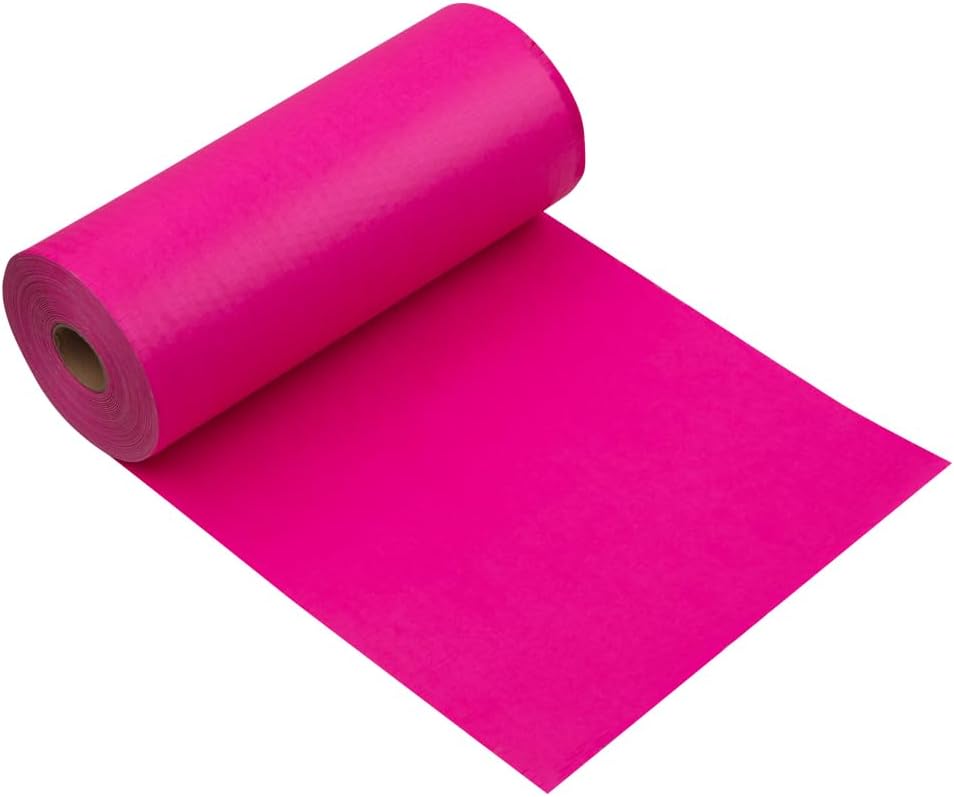 Honeycomb Packing Paper Roll - 12" x 328' - Fuchsia Pink - 328 Sq Ft - 80 GSM - Roll Sold Individually