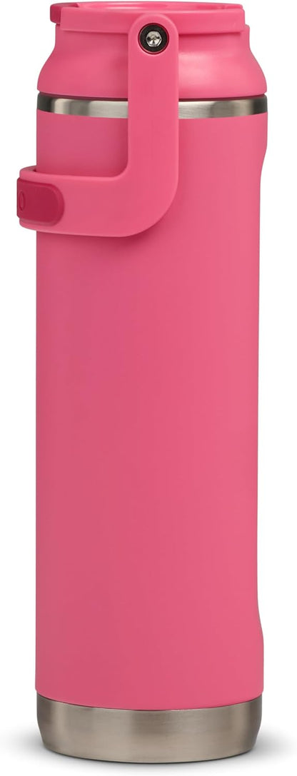 20 oz Stainless Steel Tumbler | Sport Sipper Bottle | Thrift Pink