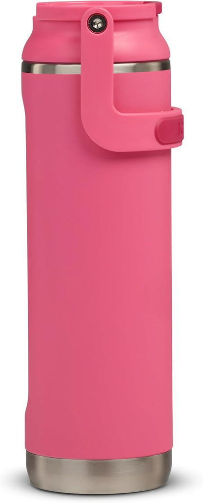 20 oz Stainless Steel Tumbler | Sport Sipper Bottle | Thrift Pink